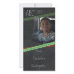 Kindergarten Graduation!!! ABC 123 Customized Photo Card