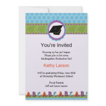 Kindergarten Graduation Invitation