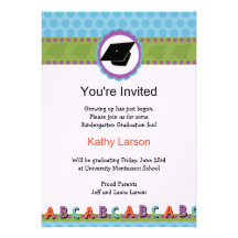 Kindergarten Graduation Invitation