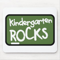 Kindergarten Rocks T-shirt mousepads