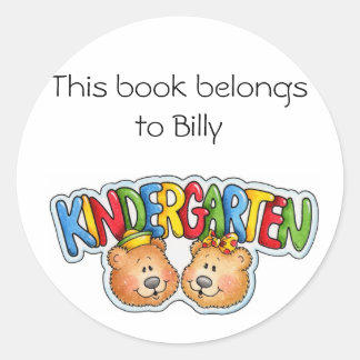 3,000+ Kindergarten Stickers and Kindergarten Sticker Designs | Zazzle