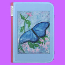 Kindle Case - Butterfly Blue caseable cases