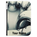 Kindle case with chrome rings image