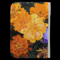 Kindle Case, Yellow and Orange Blossoms caseable cases