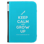 [Skateboard] keep calm and grow up  Kindle Cases