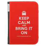 [Campervan] keep calm and bring it on  Kindle Cases
