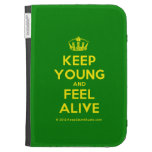 [Dancing crown] keep young and feel alive  Kindle Cases