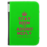 [Crown] stay reem and adore! mcfly  Kindle Cases