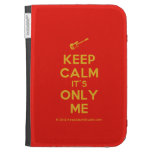 [Electric guitar] keep calm it's only me  Kindle Cases