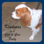 Kindness Dog Sticker stickers