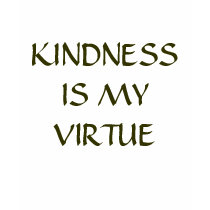 KINDNESS IS MY VIRTUE T SHIRT