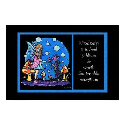 Kindness  print by PJ_Masi_Illustration