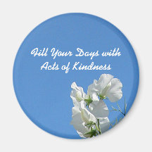 Kindness Sweetpea Magnet