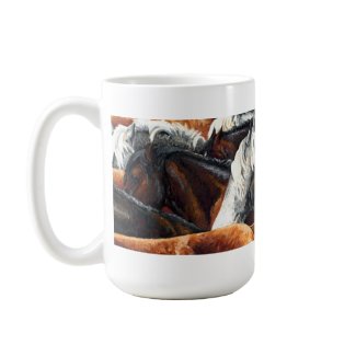 Kindred Spirits - Horse Herd Coffee Mug mug