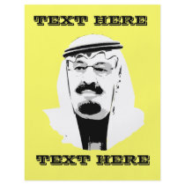 King Abdullah flyers