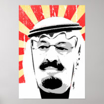 King Abdullah Posters