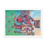 King and Queen of Hearts and the Cheshire Cat Postcard