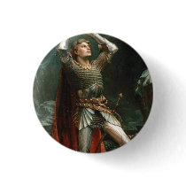 King Arthur Pinback Button