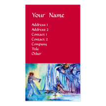 KING ARTHUR ,LADY OF THE LAKE AND EXCALI red Business Card