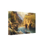 King Arthur’s Castle, Off Tintagel Head Stretched Canvas Prints