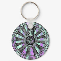 King Arthur's Round Table Keychain by monstervox King Arthur's Round Table Keychain