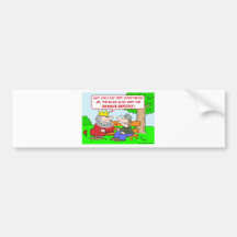 king bums kept damage deposit overthrow bumper stickers