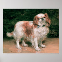 King Charles Spaniel, 1907 Poster