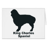 King Charles Spaniel Card