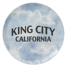 King City California Plate