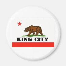 King City,California -- Products. Fridge Magnet