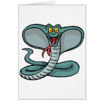 King Cobra Greeting Card