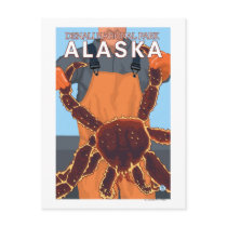 King Crab Fisherman - Denali National Park, Post Card