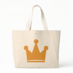 king crown tote bags
