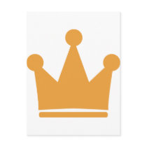 king crown postcards