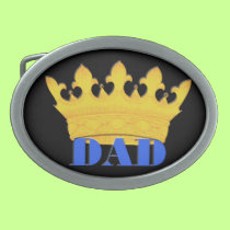 King Dad belt buckles