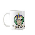 King Dad mugs