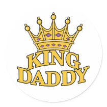 King Daddy Stickers