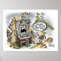 King Dollar Dethroned Print