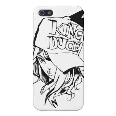 King Duce Girl iPhone 5 Cases