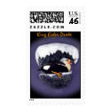 King Eider Duck - Sitting postage