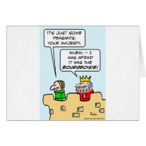King fears bourgeoisie more than peasants. cards
