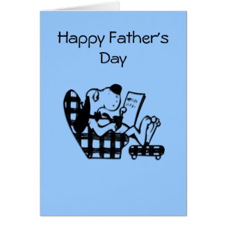 King for the Day Father's Day Card