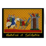King Godrey Attacking Salehadin All-Occasion Card