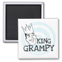 King Grampy Tshirts and Gifts magnet