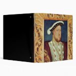 King Henry VIII 3 Ring Binders