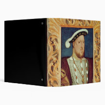 King Henry VIII 3 Ring Binders