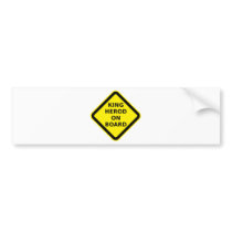 King Herod on Board Bumper Stickers