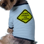 King Herod on Board Doggie Tshirt
