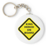 King Herod on Board Key Chains