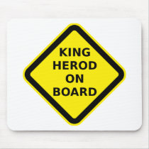 King Herod on Board Mousepads